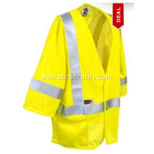 Unisex Green Flame Resistant Safety Vest